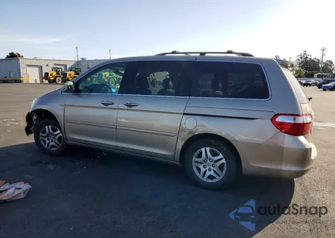2005 Honda Odyssey Exl z USA, uszkodzony, nr VIN 5FNRL38785B016408
